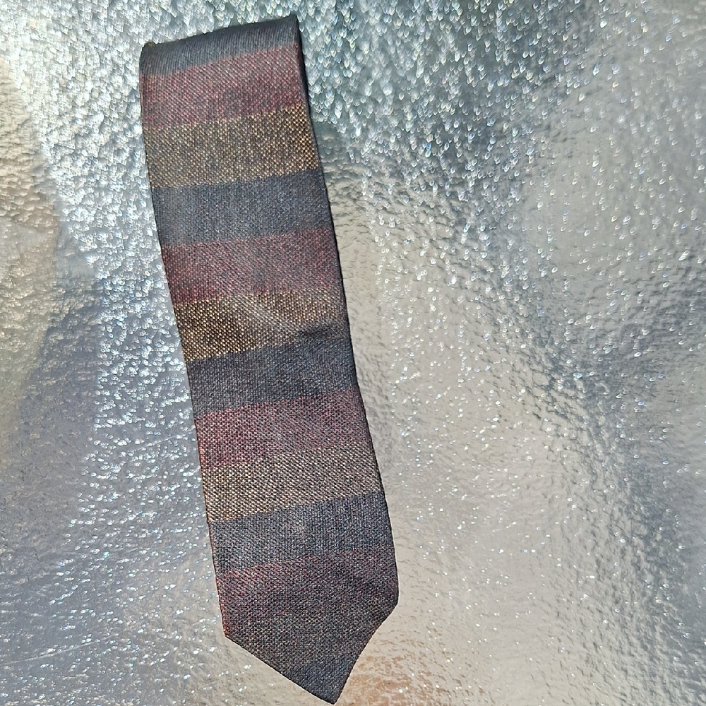 Vintage Royalist Silk Striped Multicolor Men's Tie